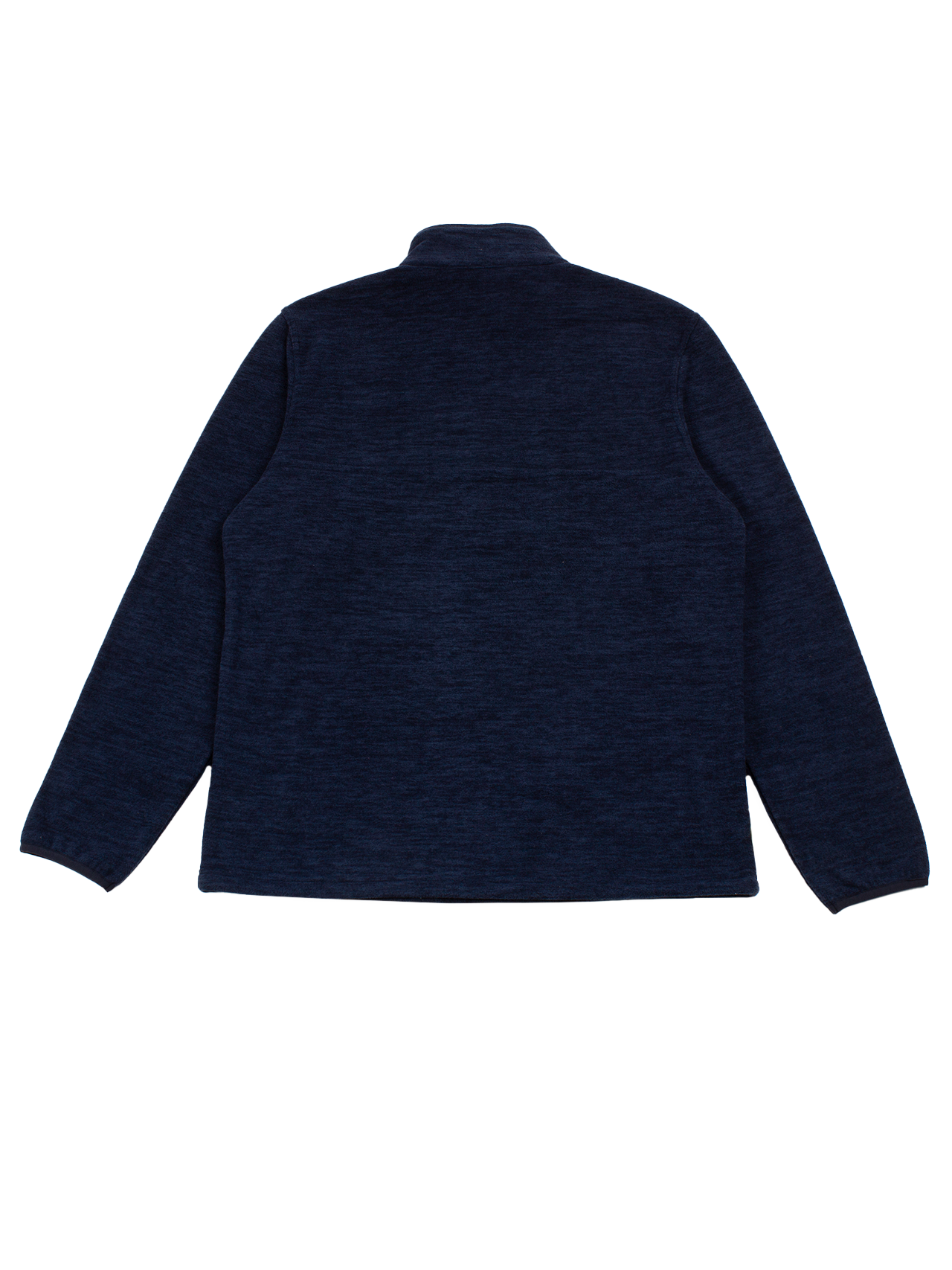 Jack's Athletics Men's Signal Quarter Zip Fleece Crewneck- Heather Navy 