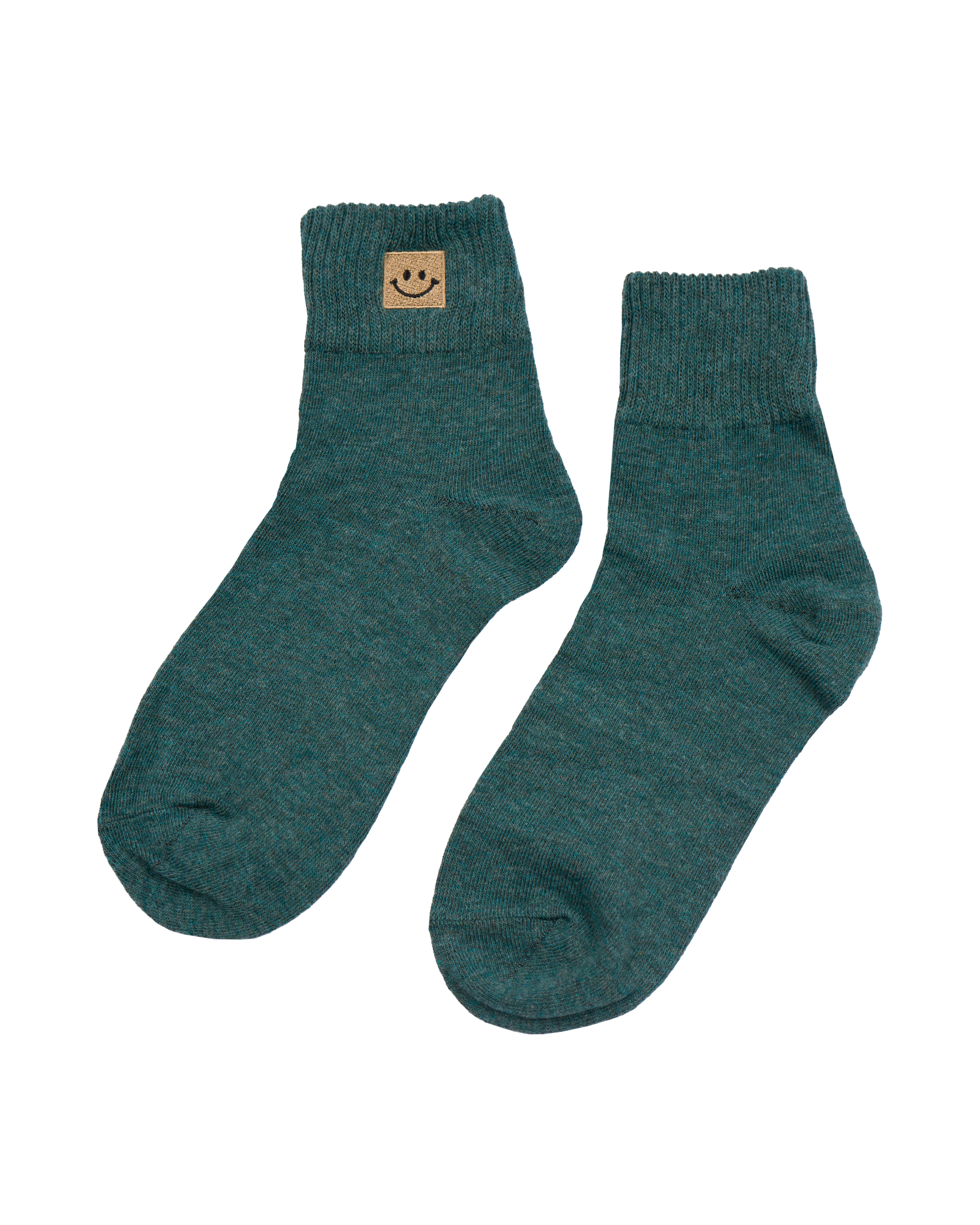 Jack's Surfboards Women's Smiley Box Ankle Socks - Green