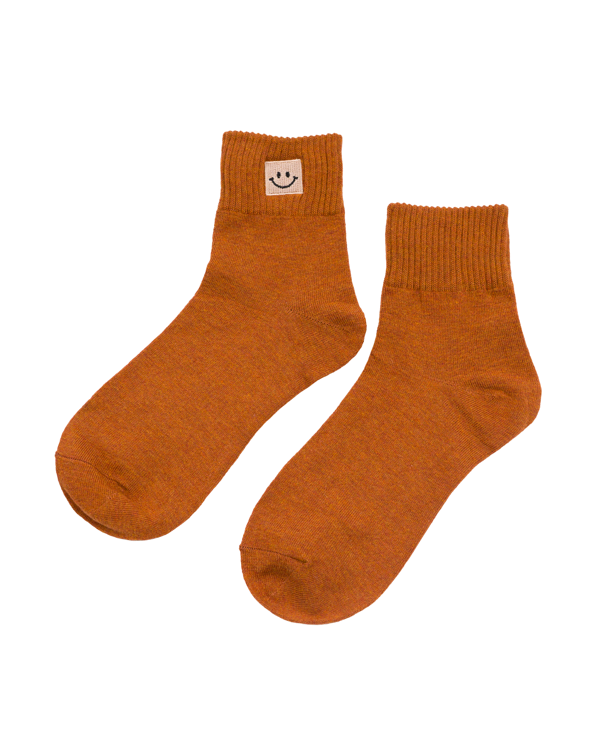 Jack's Surfboards Women's Smiley Box Ankle Socks - Orange