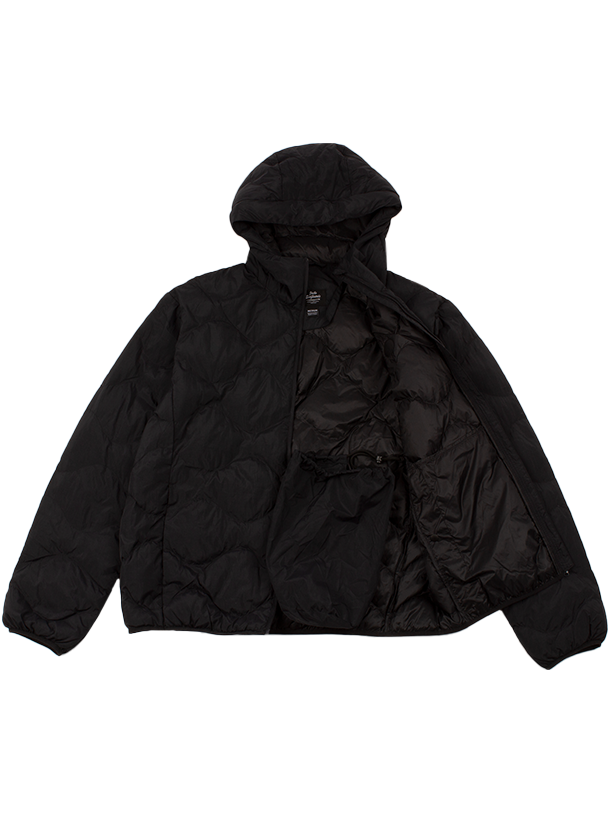 Jack's Surfboards Men's Spinnaker Hoodie Puffer Jacket - Black