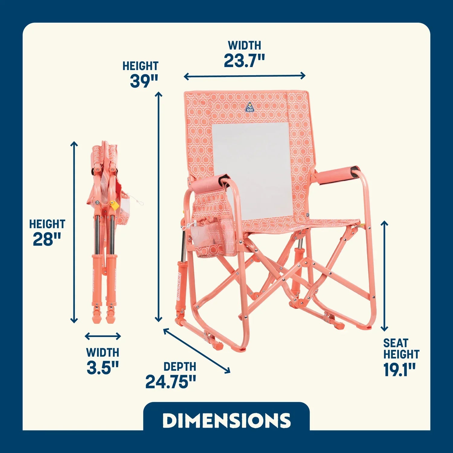 Stowaway Rocker™ Chair