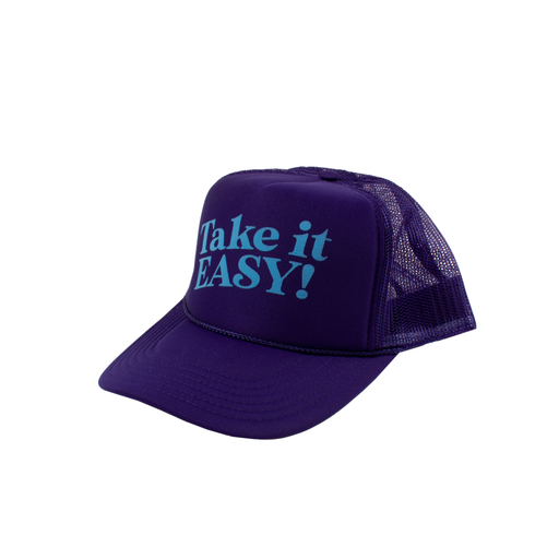 Jack's Surfboards Take it Easy Trucker Hat - Purple