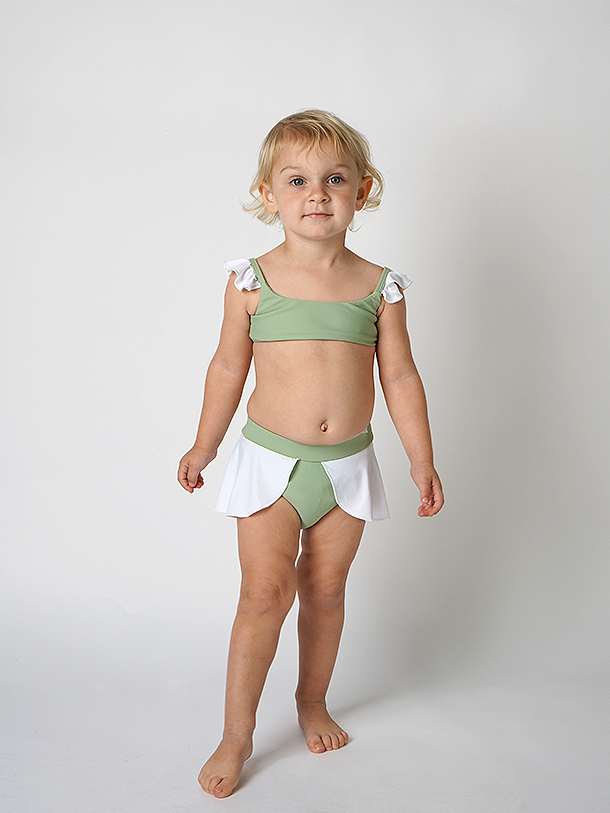 J.S Swim Girl's (2-7) Bella Swim Set - Tiana