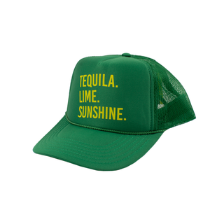 Jack's Surfboards Tequila Trucker Hat Kelly Green