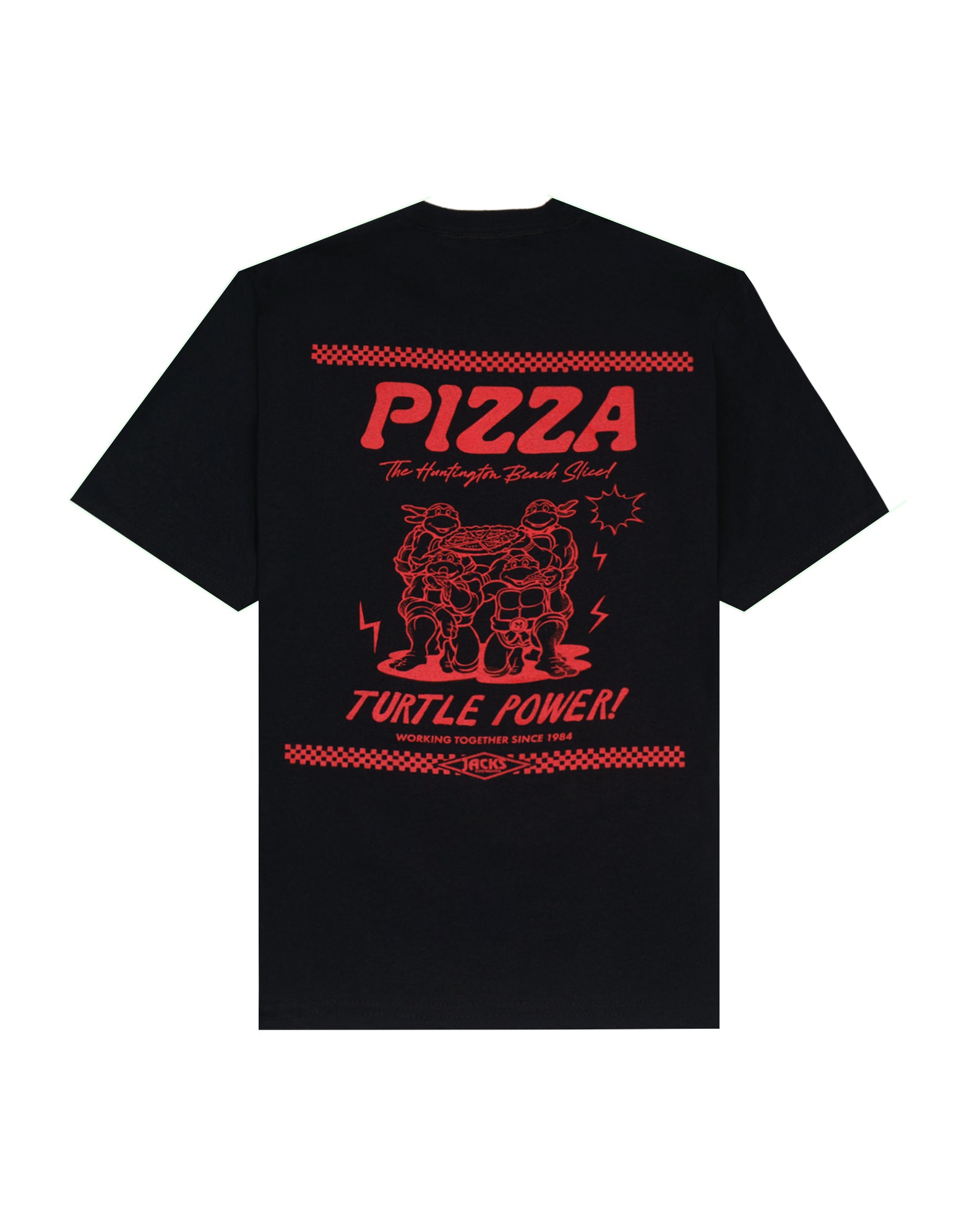 TMNT x Jack's Mike's Pizza S/S Tee - Black 