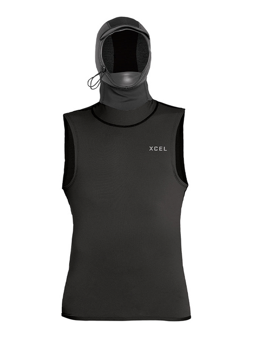Men's Insulate-XR Vest W/2mm Hood W/Bill & Dam