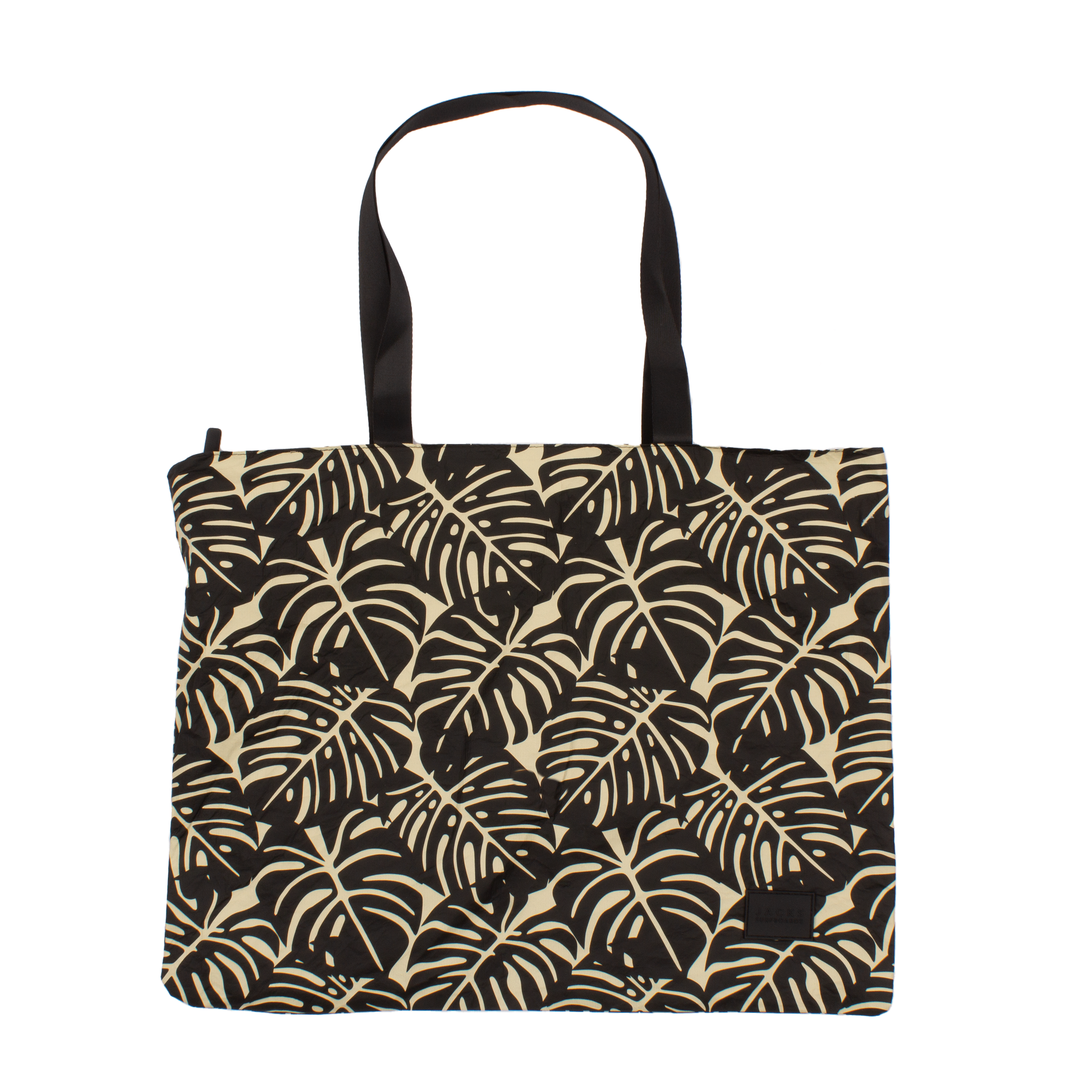 Tote Bag-Black Palm