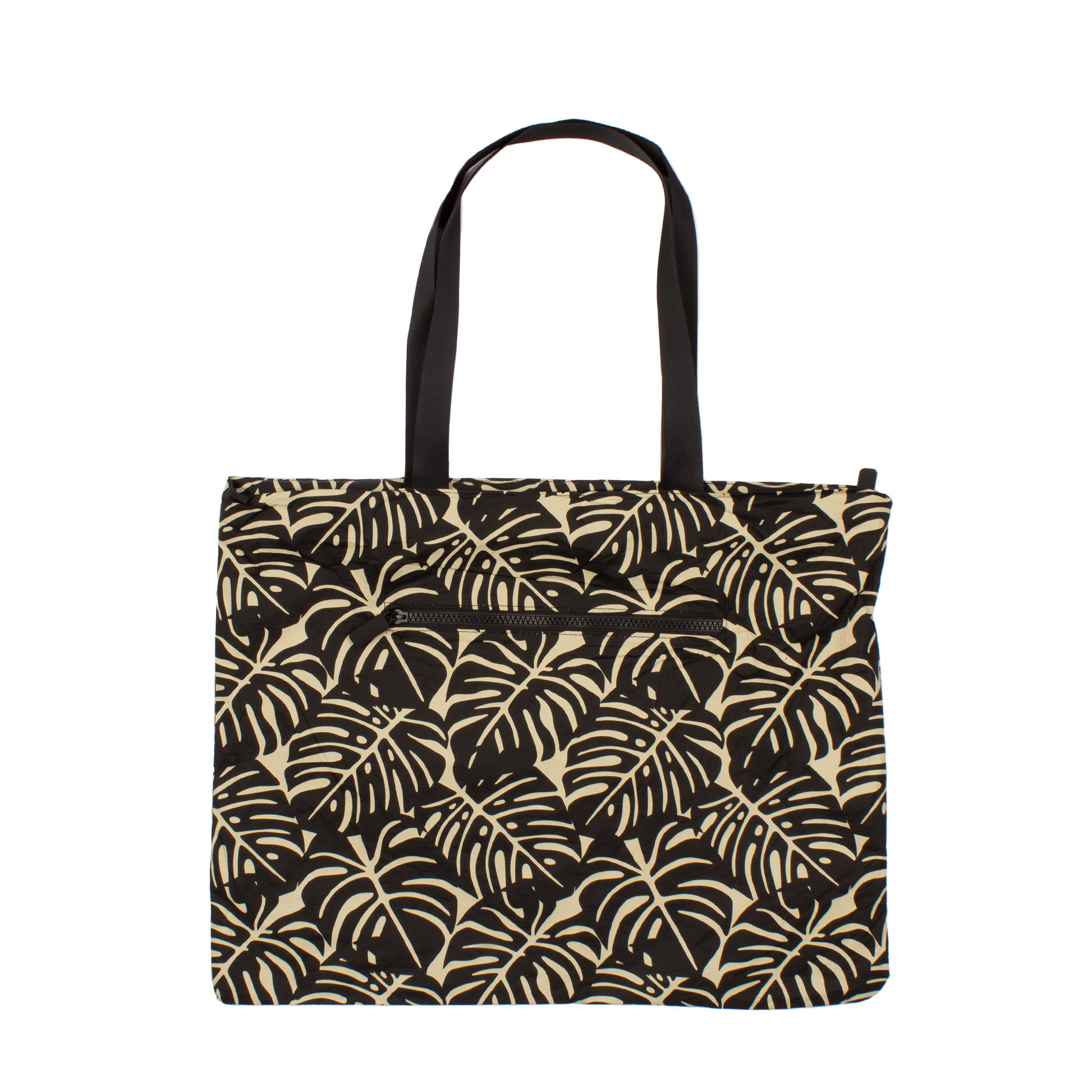 Tote Bag-Black Palm