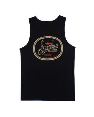 Jack's Surfboards Trenton Tank Top - Black
