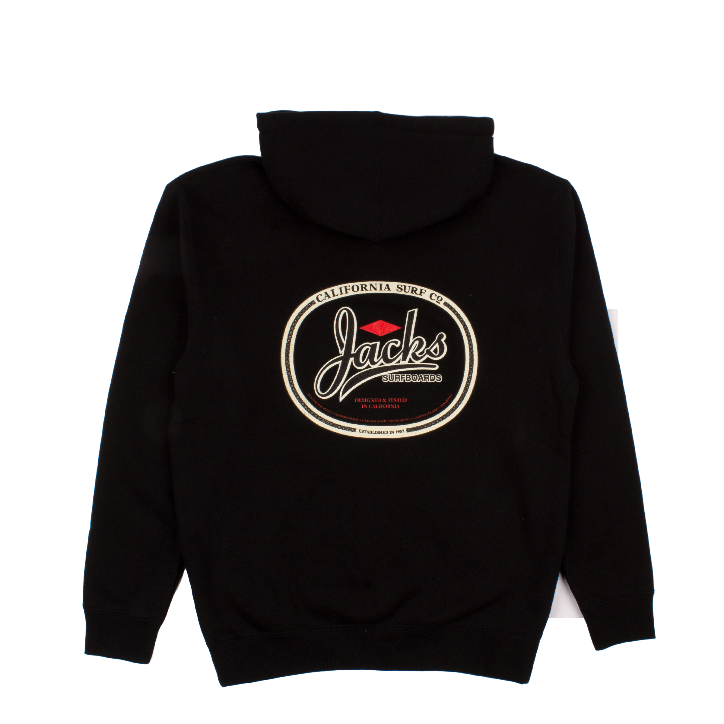 Jack's Surfboards Trenton Classic Zip-Up Hoodie