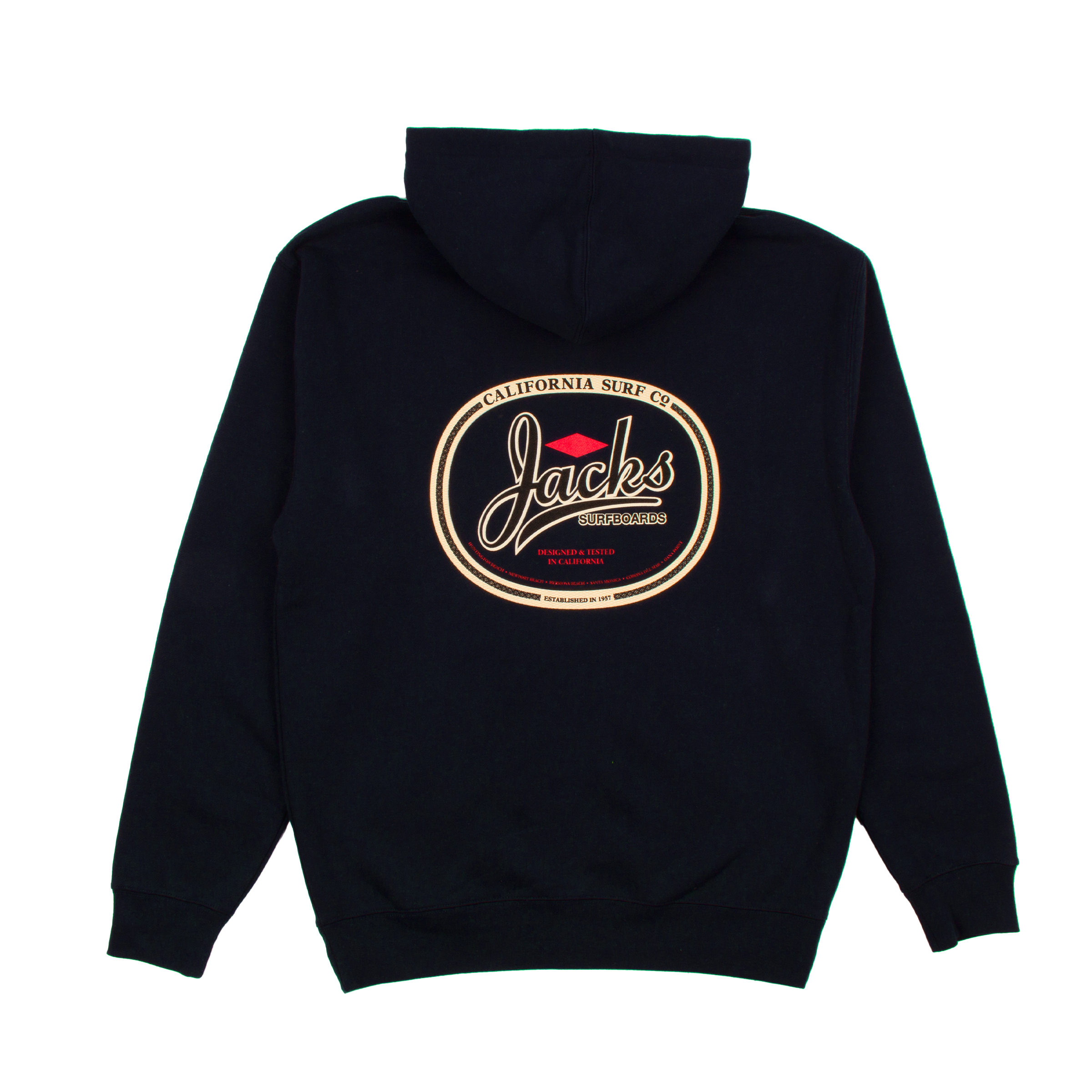 Jack's Surfboards Trenton Classic Zip-Up Hoodie