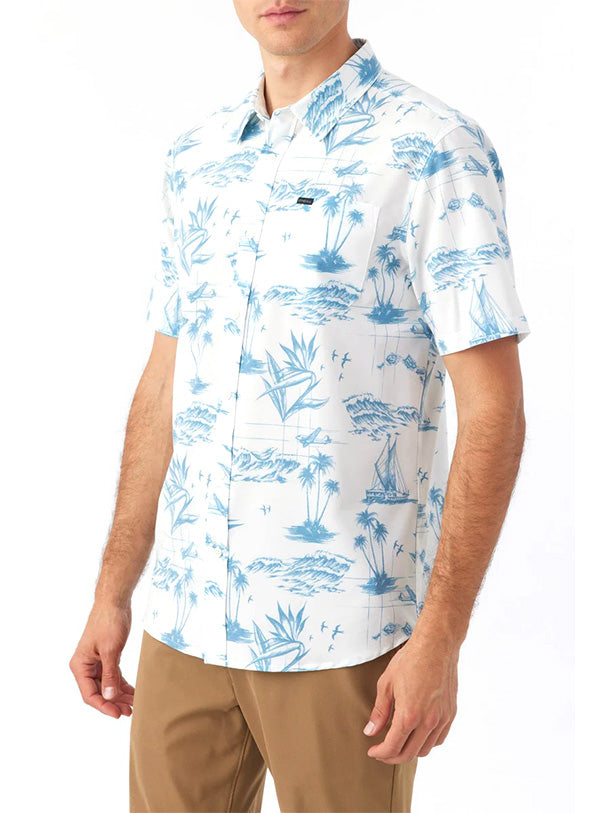 O'Neill TRVLR UPF Traverse Hawaii S/S Shirt