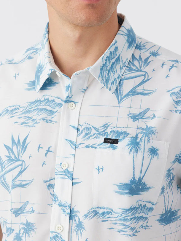 O'Neill TRVLR UPF Traverse Hawaii S/S Shirt