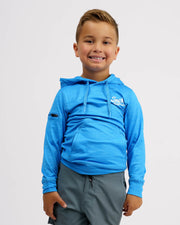 Kid's (2-7) Helm L/S Hooded Fitness T-Shirt