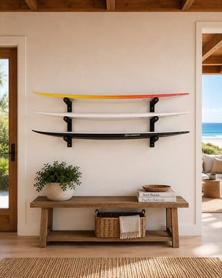 Triple Stack Surfboard Wall Rack