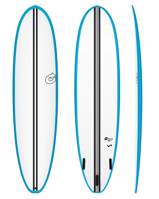 Torq V+ TEC Surfboard-Blue Rails
