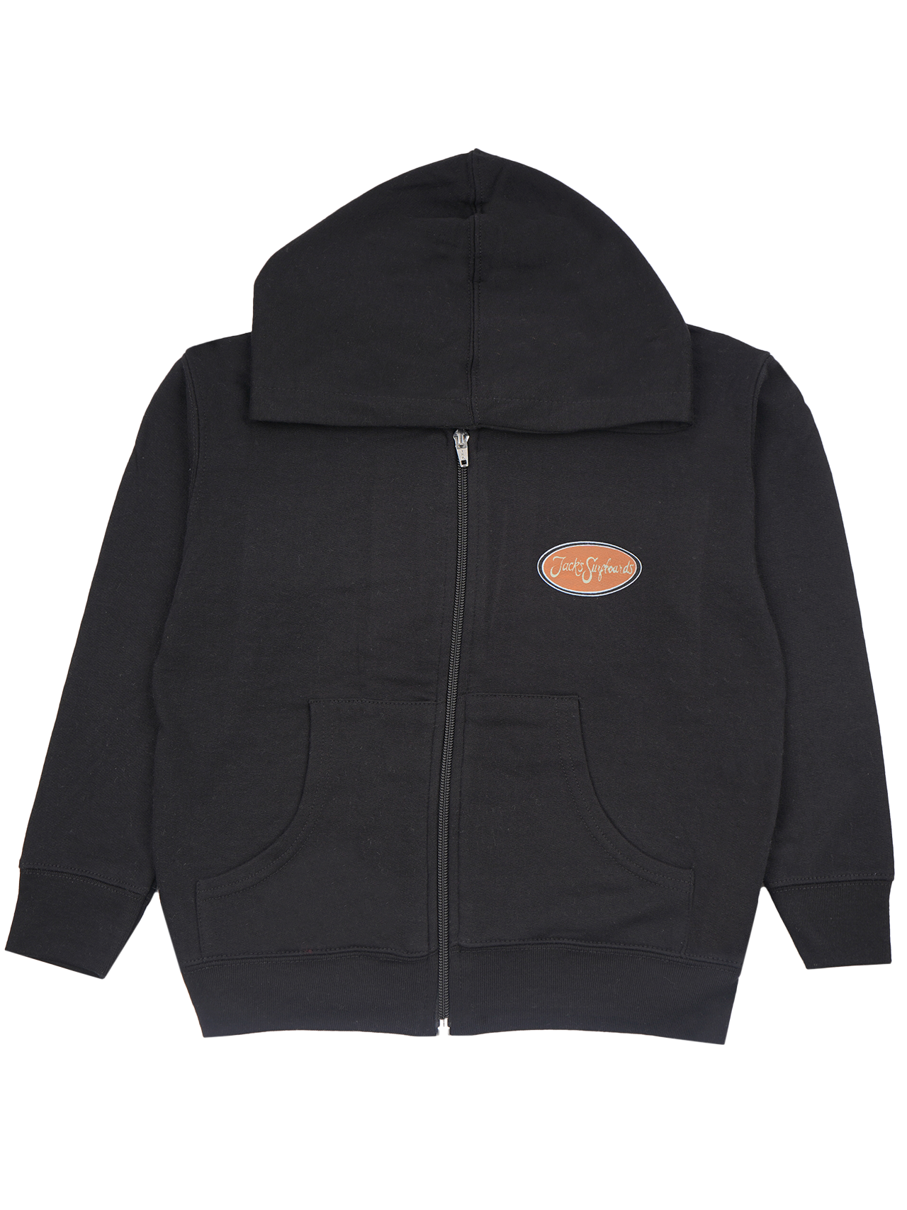 Jack's Toddler's (2-7) Wagon Trail Zip-Up Hoodie- black