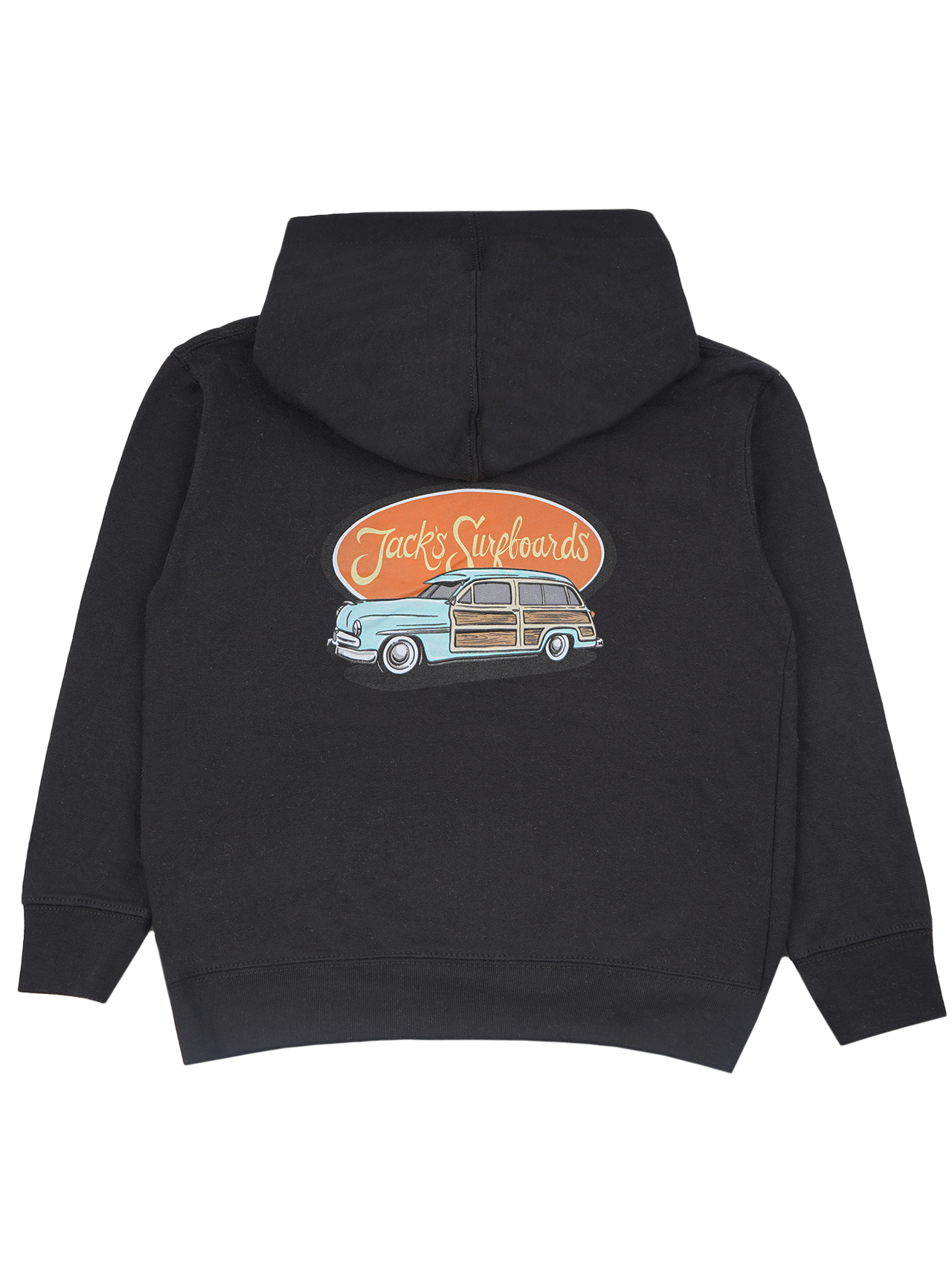 Jack's Toddler's (2-7) Wagon Trail Zip-Up Hoodie- black