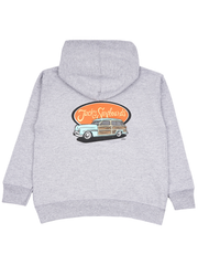 Jack's Toddler's (2-7) Wagon Trail Zip-Up Hoodie- Heather Grey