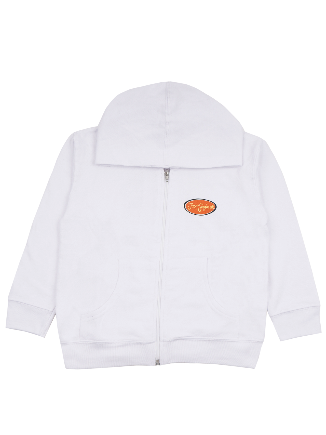 Jack's Toddler's (2-7) Wagon Trail Zip-Up Hoodie- White