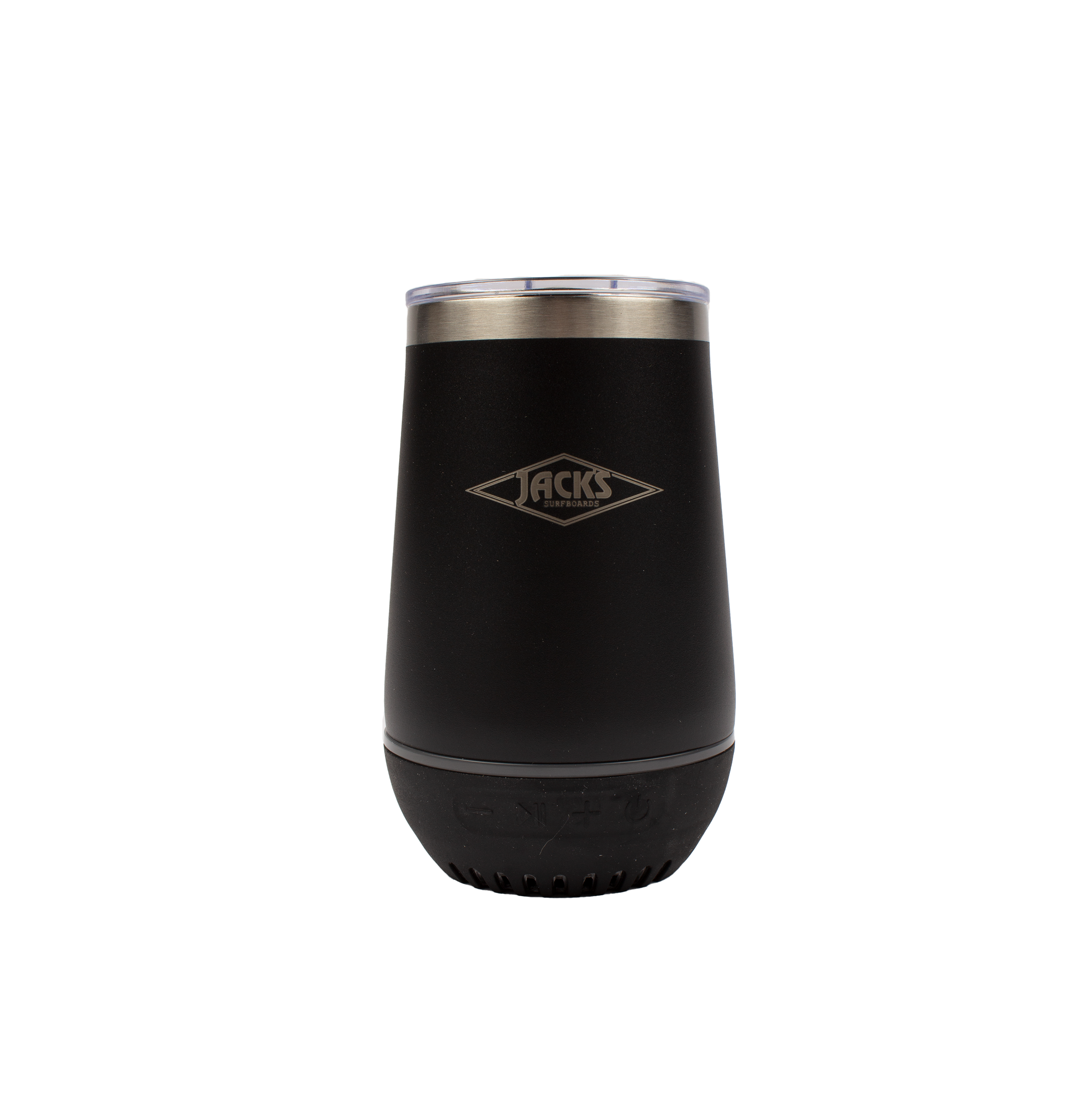 Jack's Bluetooth Sarge Wine Tumbler 12oz Black