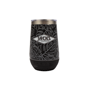 Jack's Bluetooth Kahala 12oz Wine Tumbler Leaves