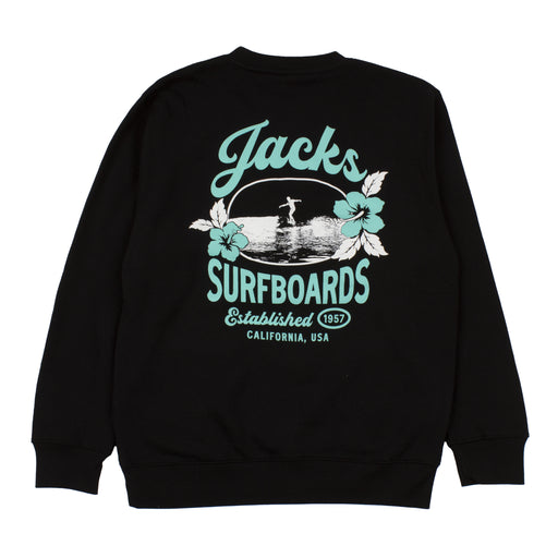 Jack's Surfboards Women's Tip Toe Crewneck Sweatshirt