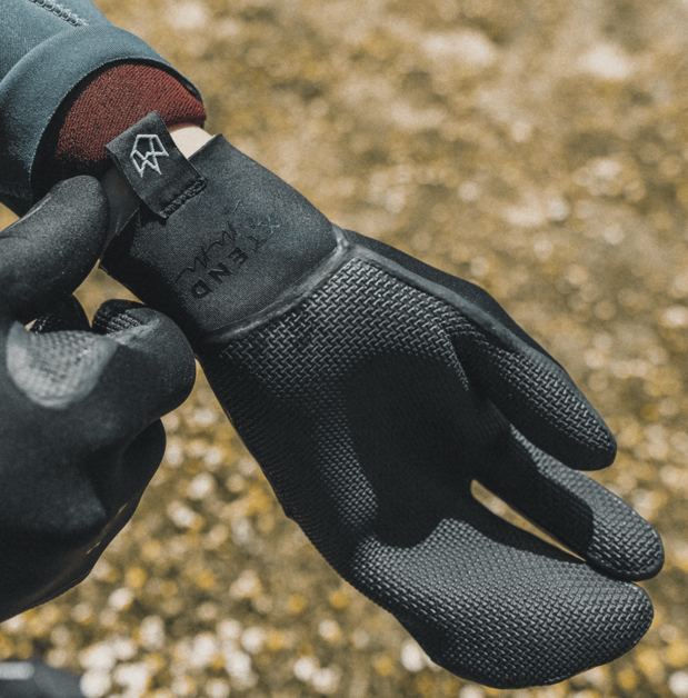 Manera XTEND Lobster 2mm Gloves - Black 