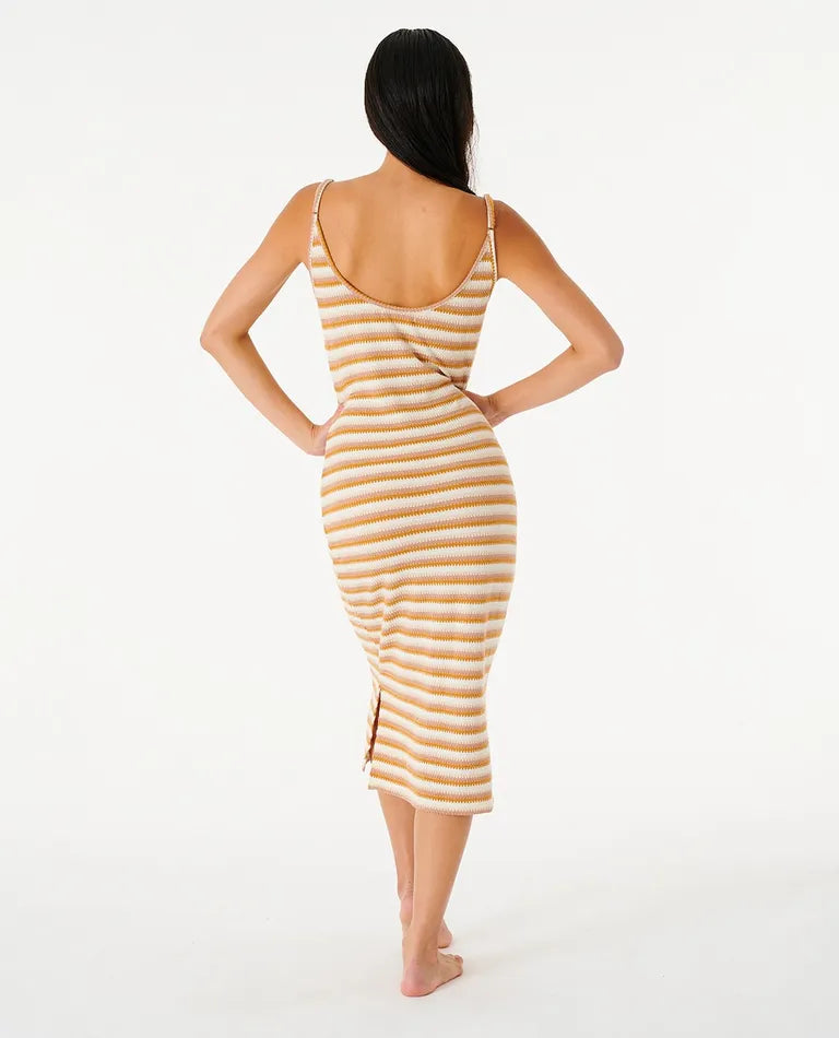 Bobbi Stripe Midi Dress