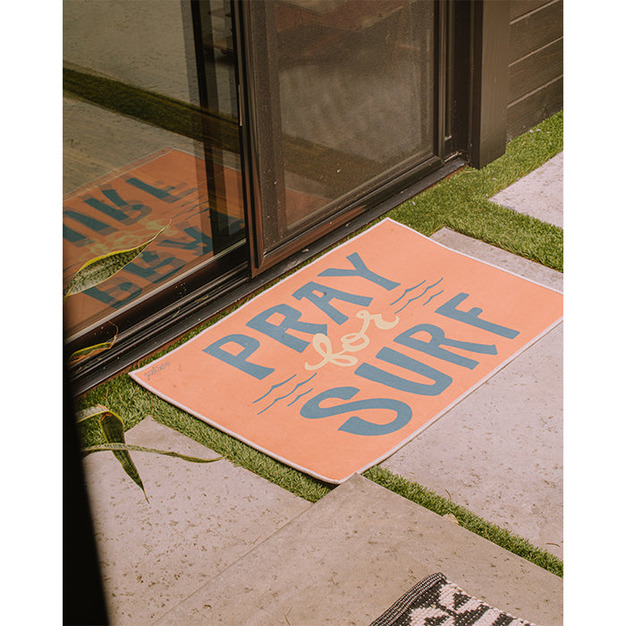 Pray for Surf Door Mat — Jack's Surfboards