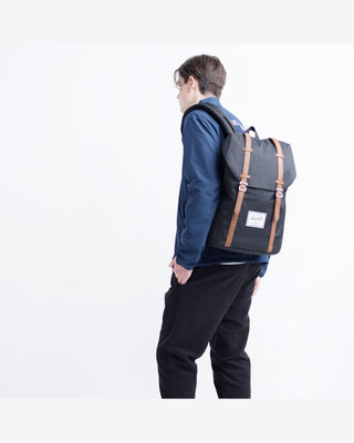 Retreat Backpack - Grey/Tan (Synthetic Leather)