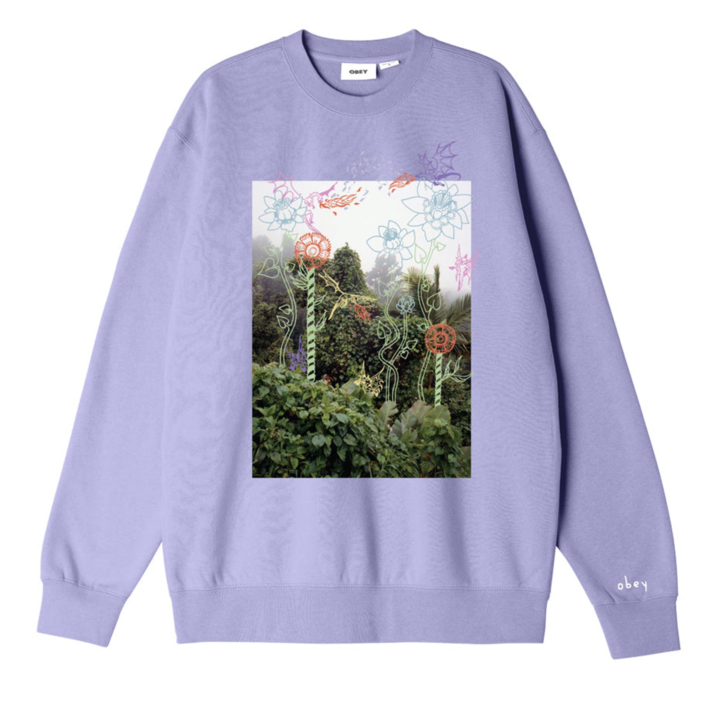 Jungle Doodles Heavyweight Crewneck — Jack's Surfboards