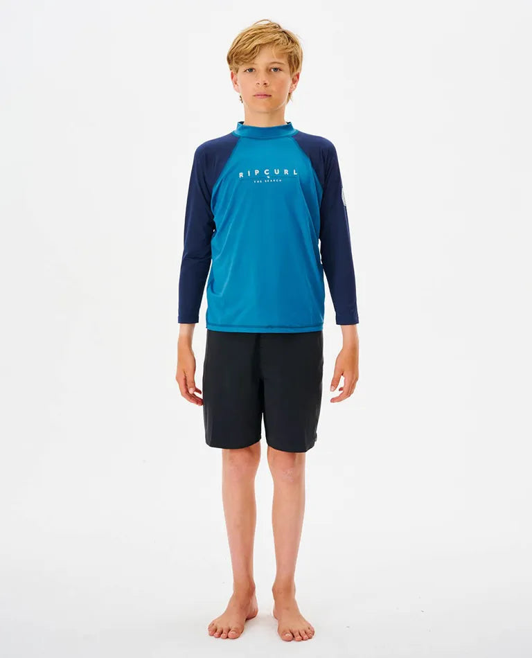 Boy's (8-16) Shockwaves L/S Rash Vest