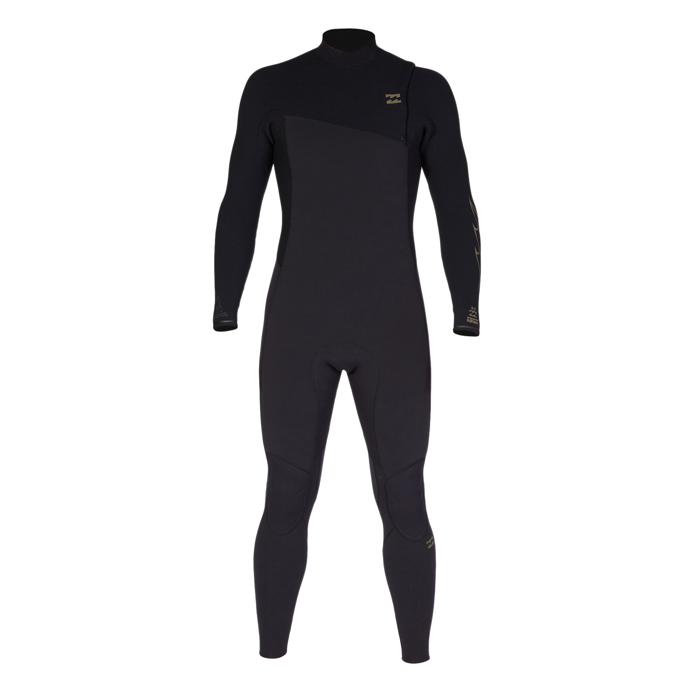 Billabong Men's 3/2mm Revolution Natural Zipperless Fullsuit Wetsuit