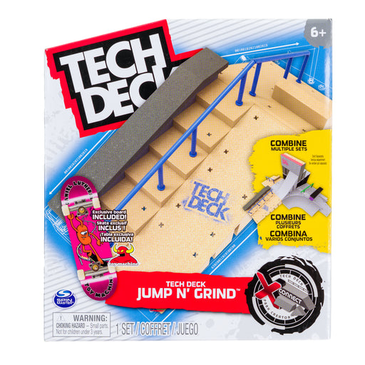 Tech Deck - Jump N’ Grind X-Connect Park Creator Ramp Set