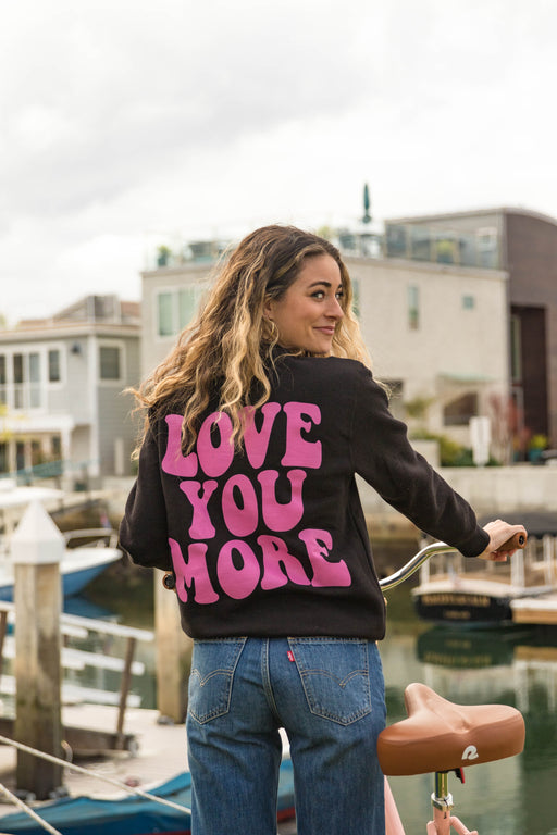 Jack's Surfboards Women's Love More Crewneck Sweatshirt