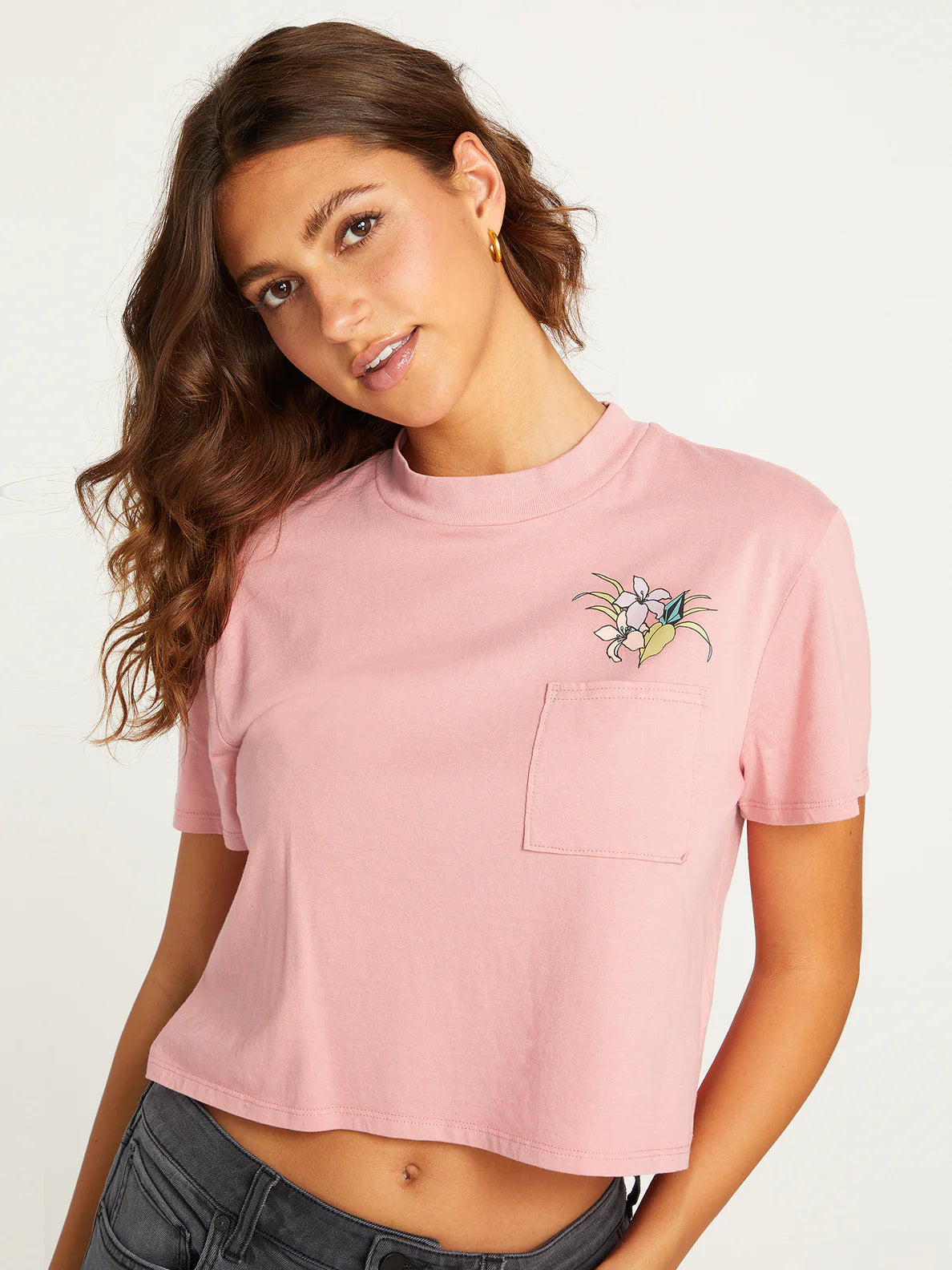 Volcom Women's  Pocket Dial Tee