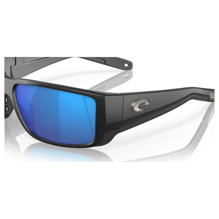 Blackfin Pro Sunglasses (Matte Black/Blue Mirror - Polarized)