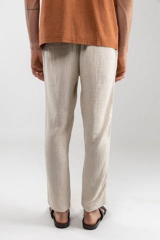 Rhythm Textured Linen Wayfarer Pant 