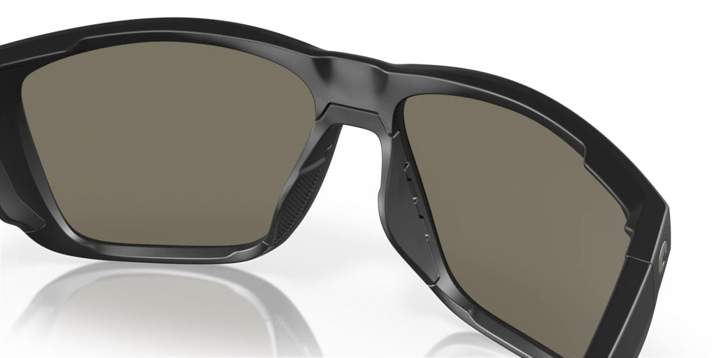 Ferg XL Sunglasses (Matte Black/ Blue Mirror - Polarized)