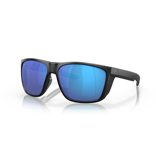 Ferg XL Sunglasses (Matte Black/ Blue Mirror - Polarized)