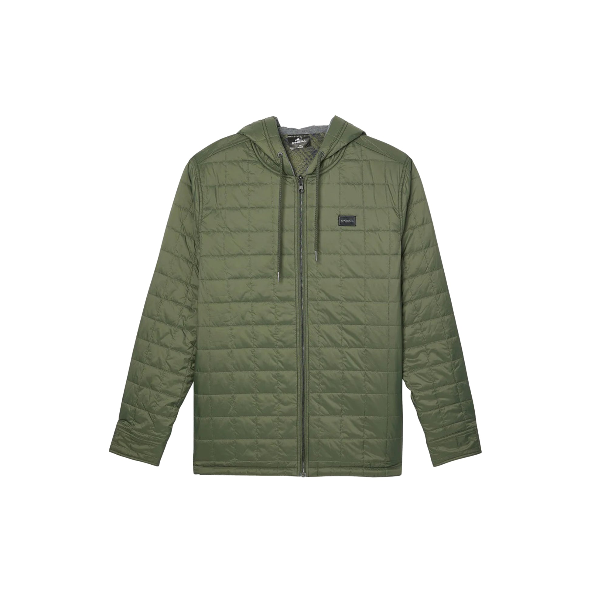 O`Neil Men`s Glacier Hooded Reversible Jacket