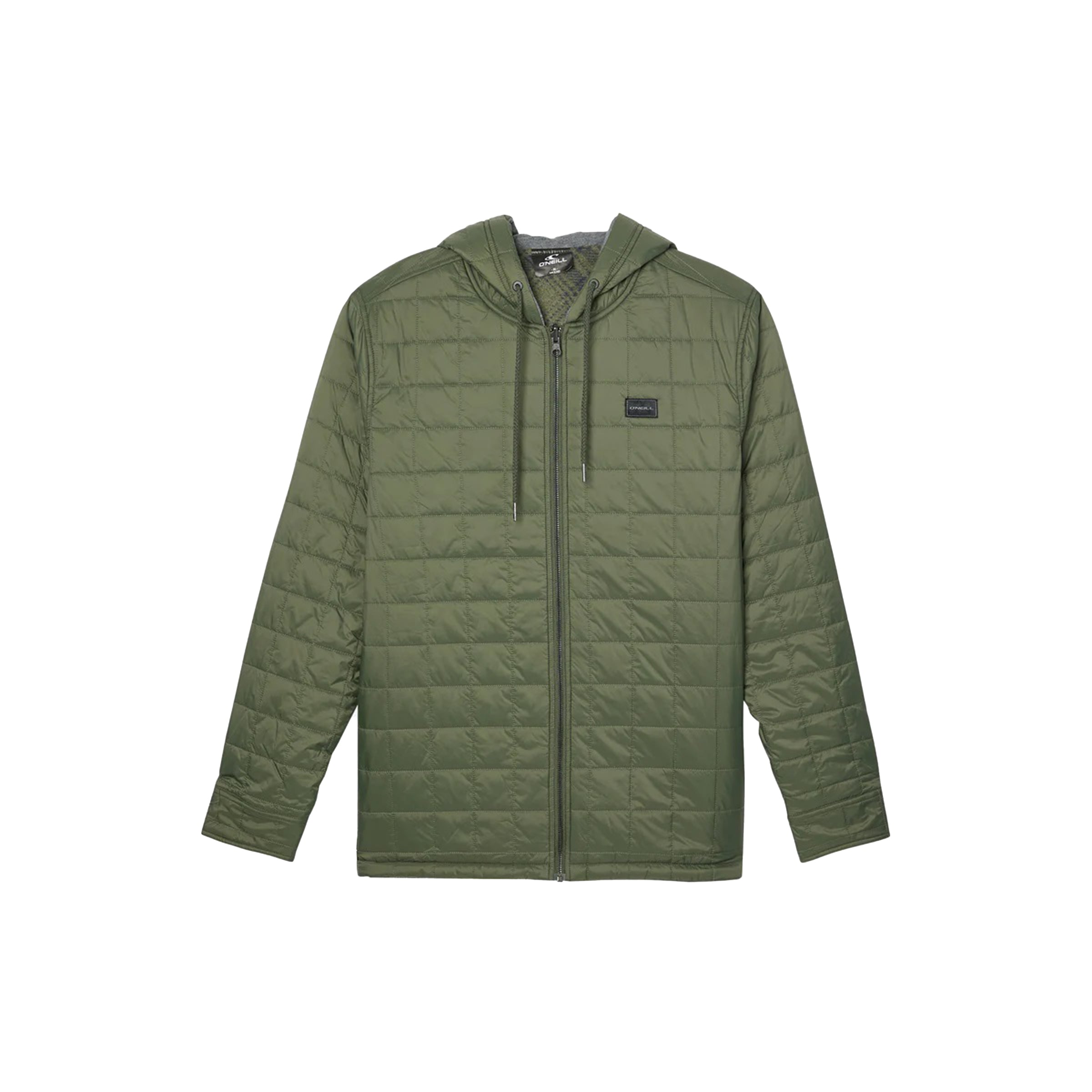 O`Neil Men`s Glacier Hooded Reversible Jacket