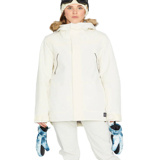 Volcom Womens Shadow Insulated Snow Jacket '23 - Off White