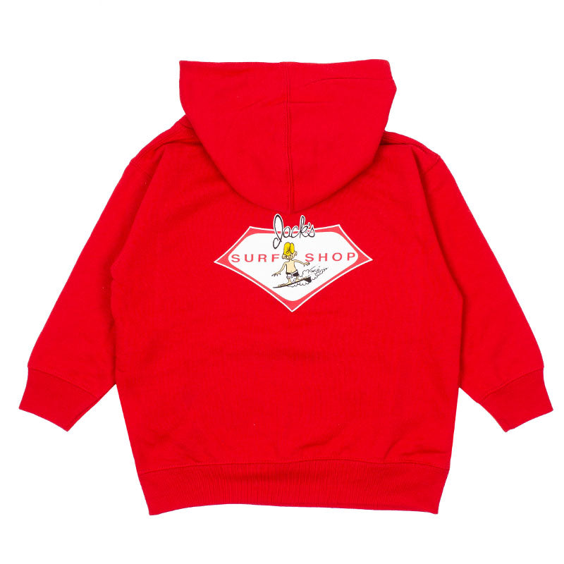 Jack's Surfboards Little Boy's (2-6) Little Dude Pullover Hoodie in Red