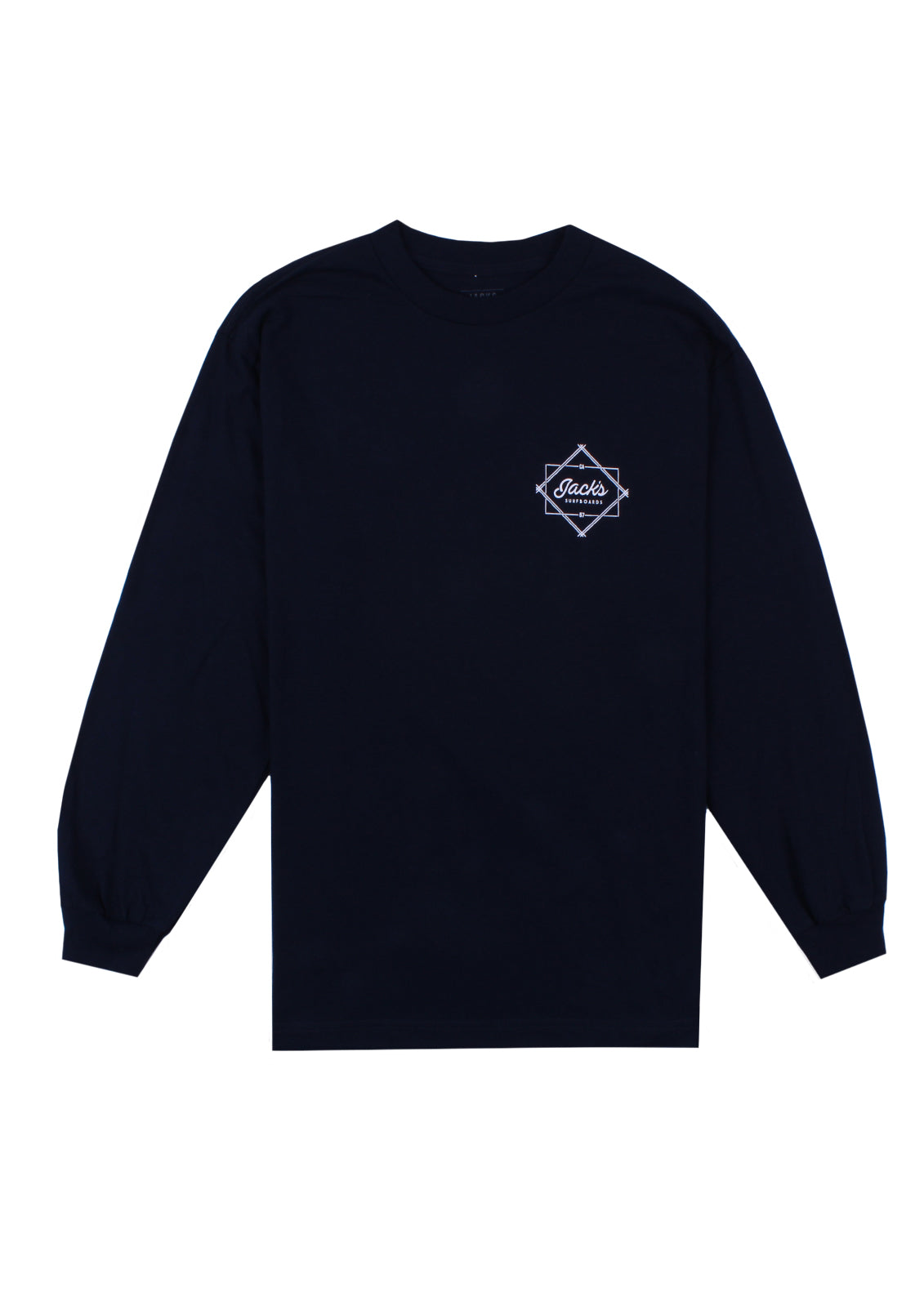 Jack's Surfboards Action Long Sleeve Tee - Navy