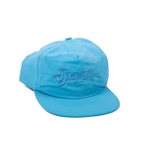 Kids Retro Wave Snapback Hat - blue