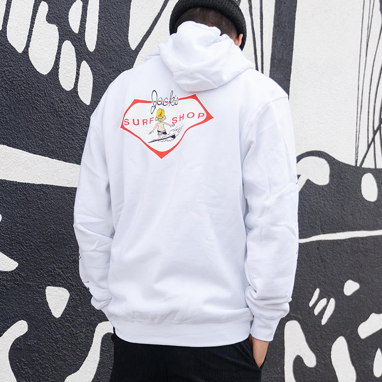 Little Dude Classic Pullover Hoodie - White