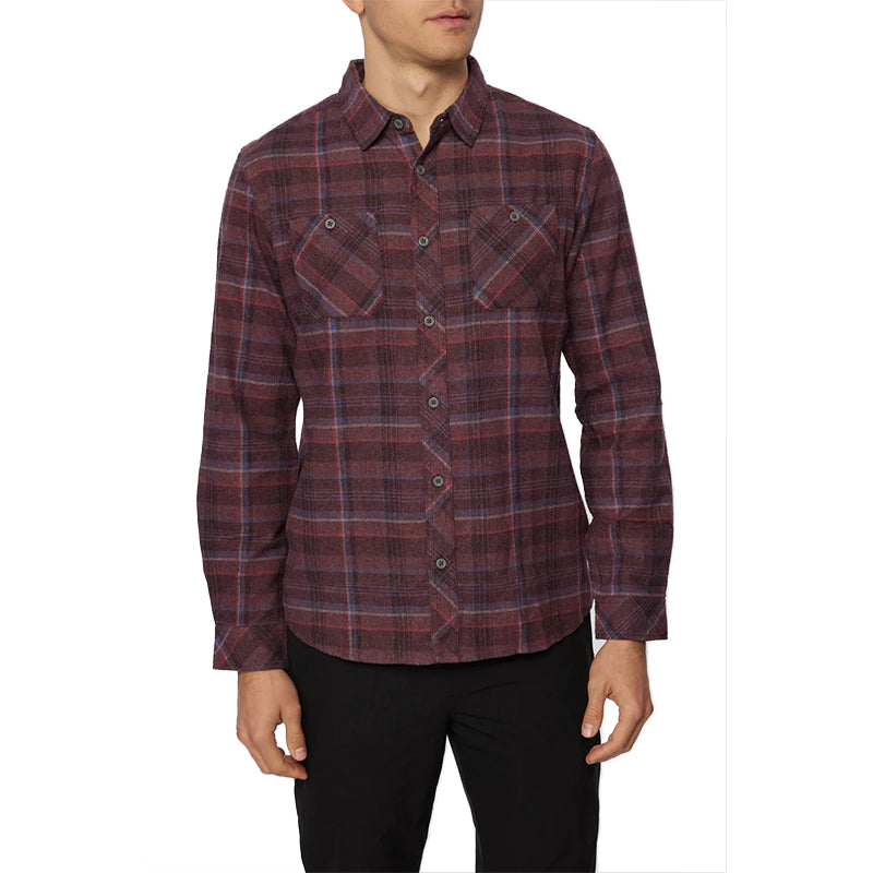 O`Neil Men`s Mythic Sessions L/S Flannel