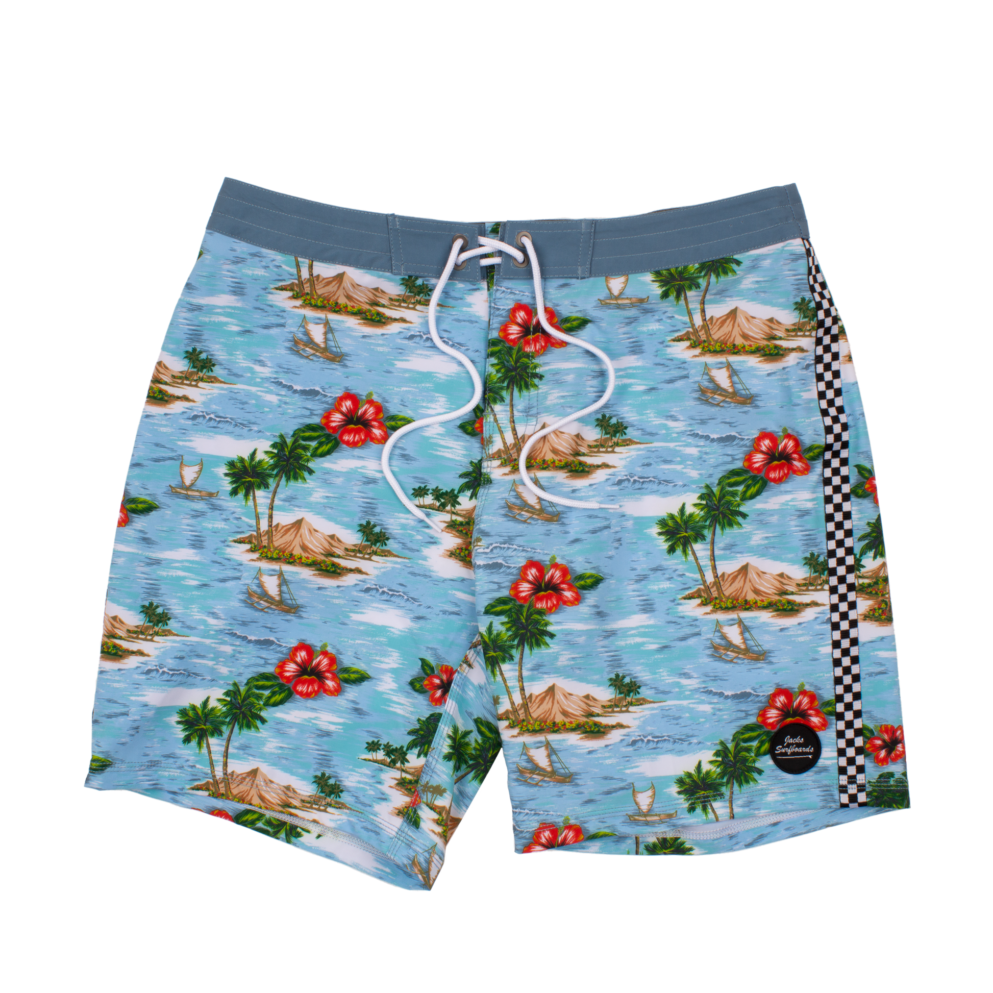 Racer II 18" Boardshorts-Blue